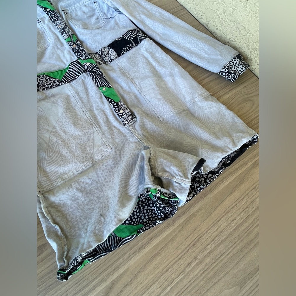 FARM Rio Black and Green Patterned Jumpsuit - Picture 12 of 16